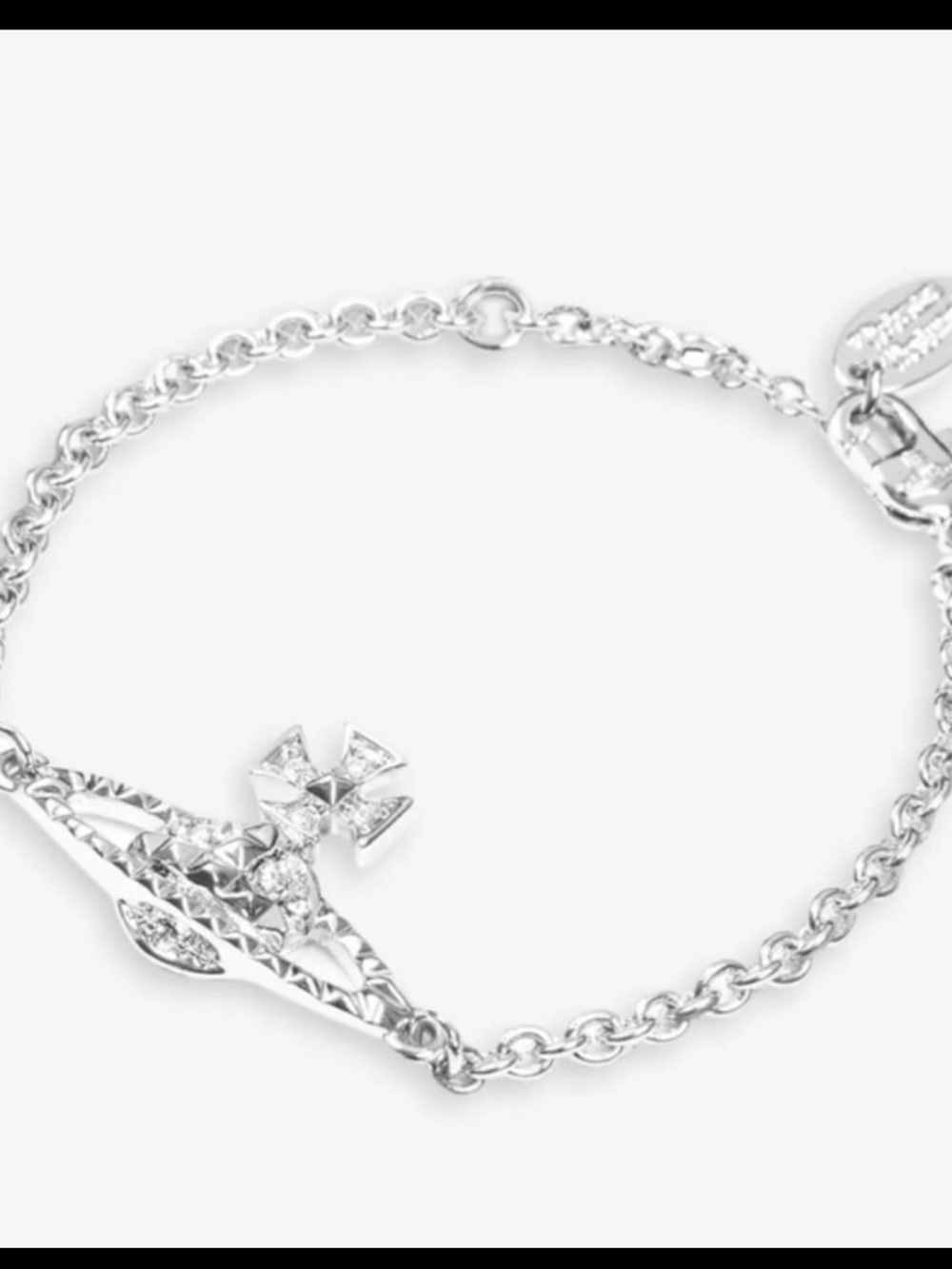 Vivienne Westwood | Silver Orb-plaque bracelet